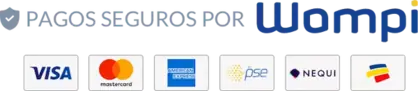 Pagos seguros con Wompi
